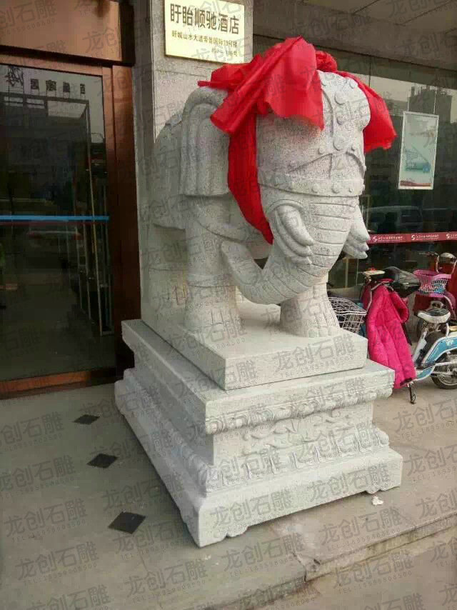 為何石雕大象在生活中這么流行擺放？